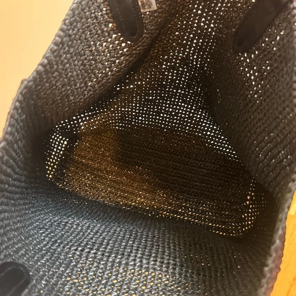 Michael Kors Black Woven Bag